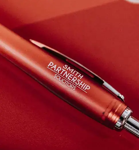 Smith Partnership labelled pen