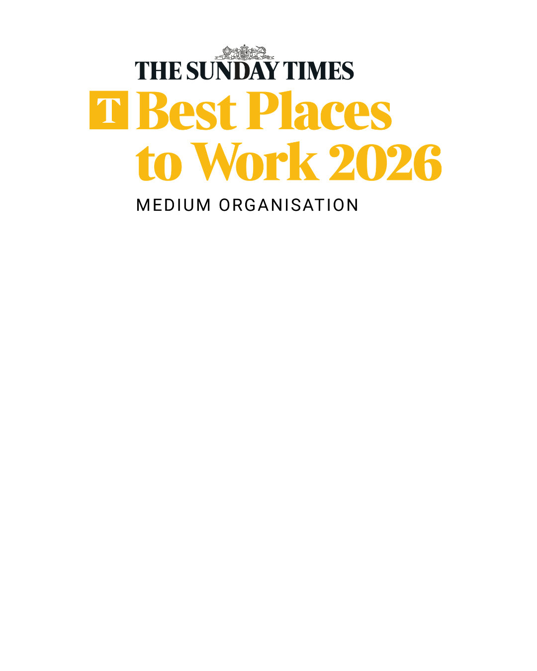 The Sunday Times Best Places to Work 2026